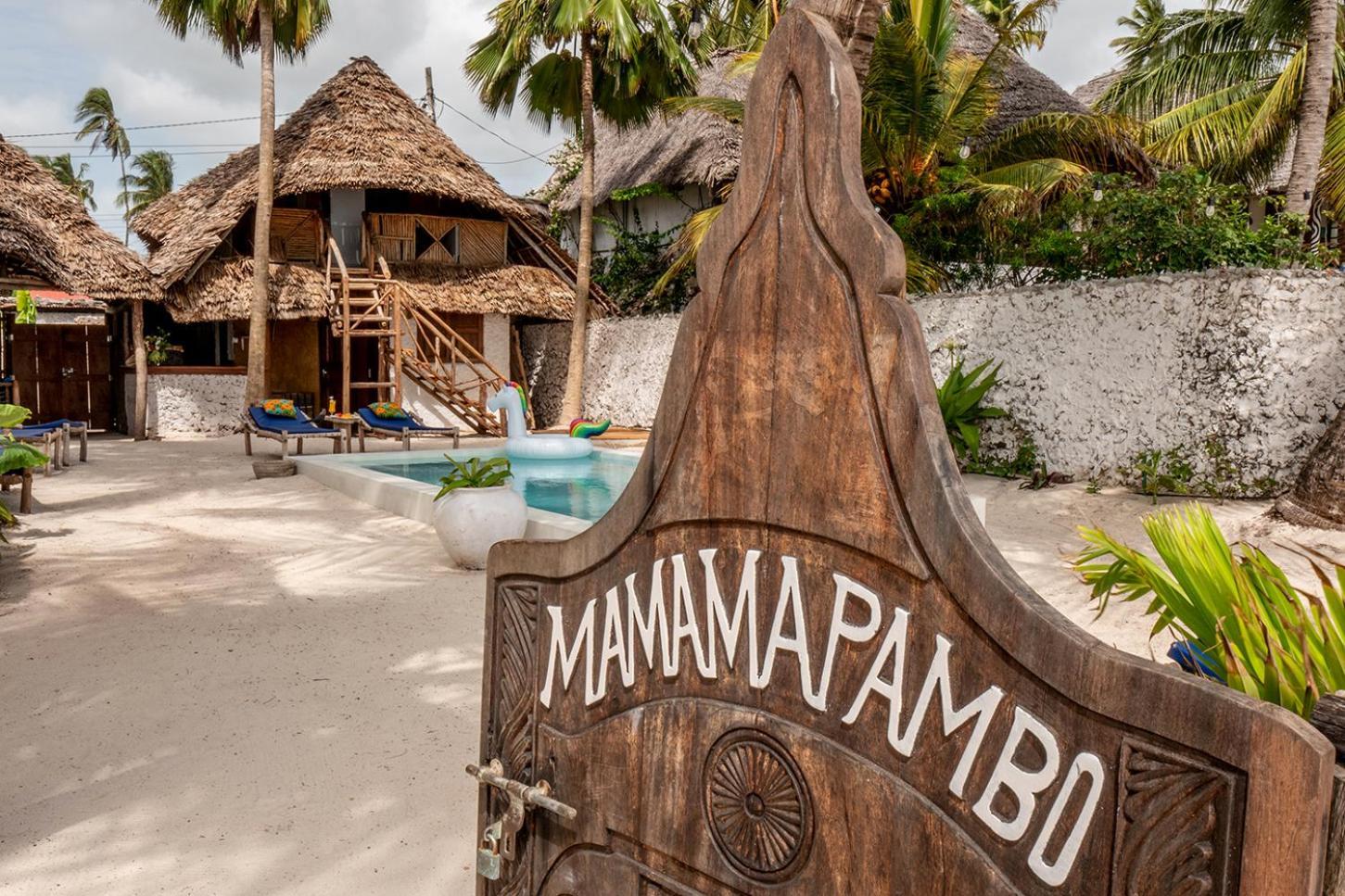 Mamamapambo Boutique Hotel Джамбиани Экстерьер фото